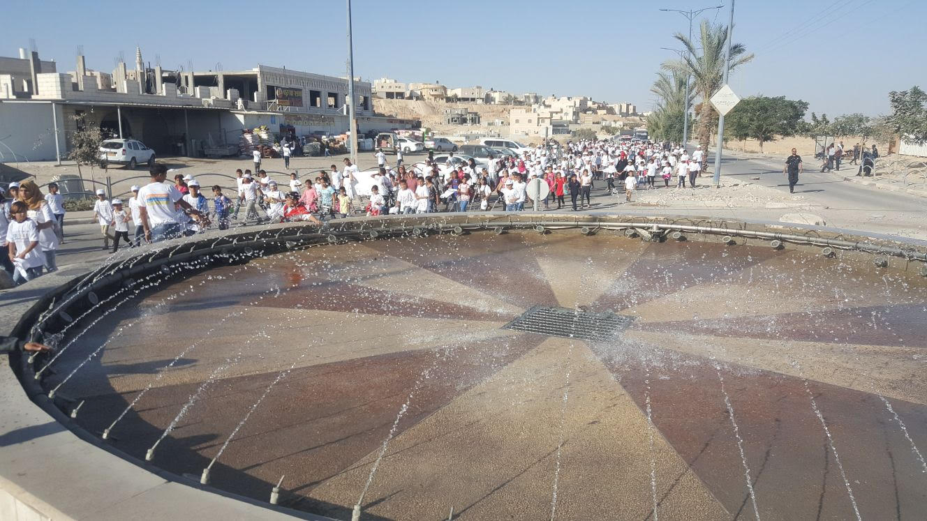 مسيرة حاشدة مناهضة للعنف في عرعرة النقب 